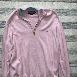 Mens Vineyard Vines Pullover Pink size XL